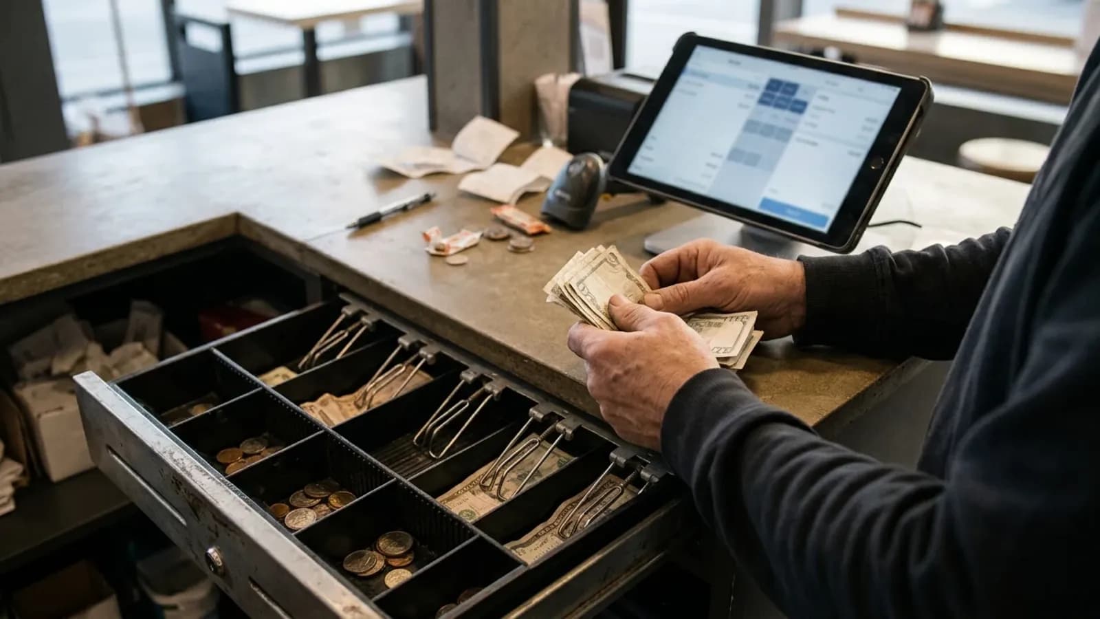 Seguridad operativa: roles y cajas en comercio
